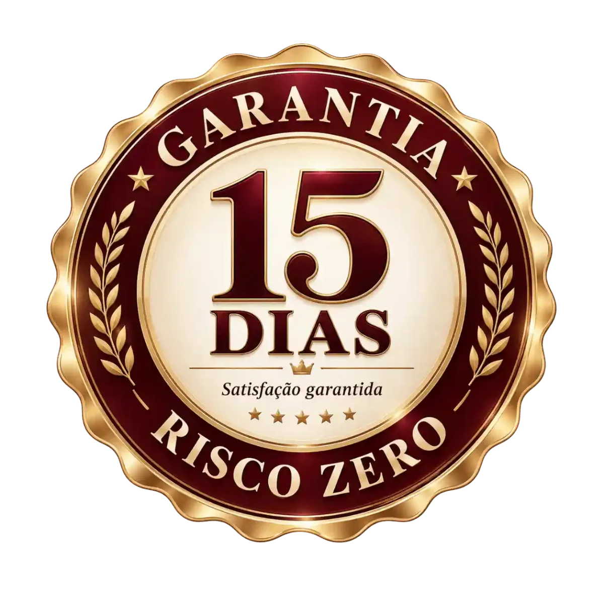 Garantia de 15 dias